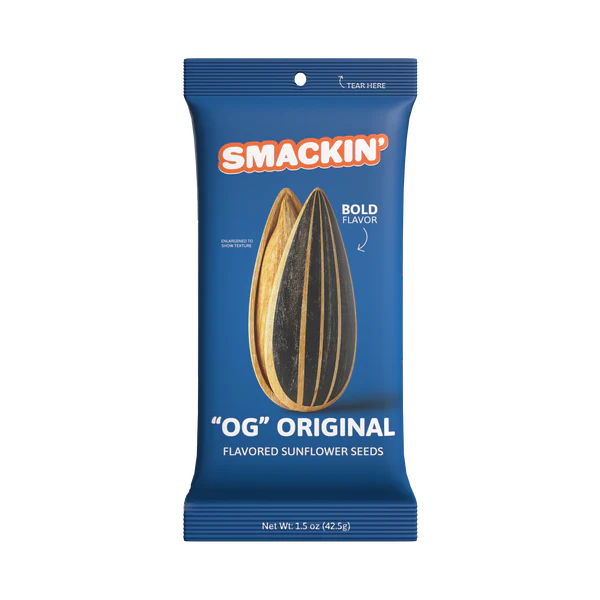 Smackin Sunflower Seeds 1.5 oz