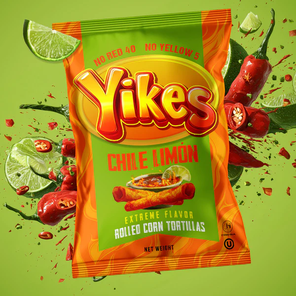 Yikes Chile Limón Rolled Corn Tortillas (4 oz) Bag