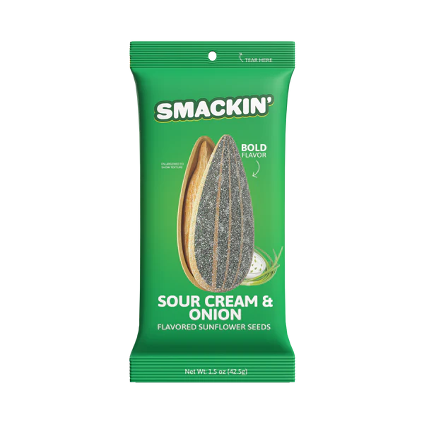Smackin Sunflower Seeds 1.5 oz