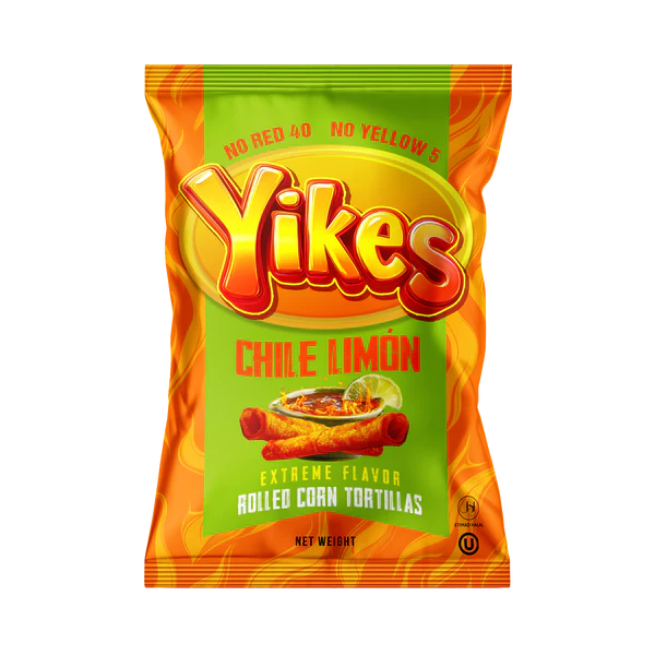 Yikes Chile Limón Rolled Corn Tortillas (4 oz) Bag