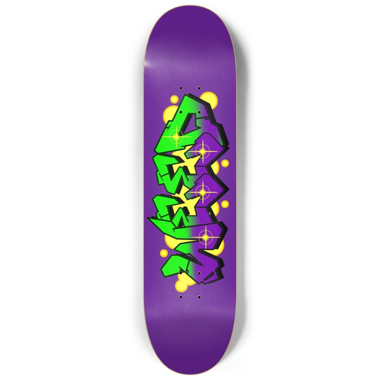 The Weed Graffiti Deck
