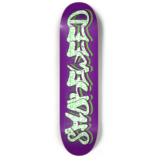 Smoke Weed Graffiti Deck