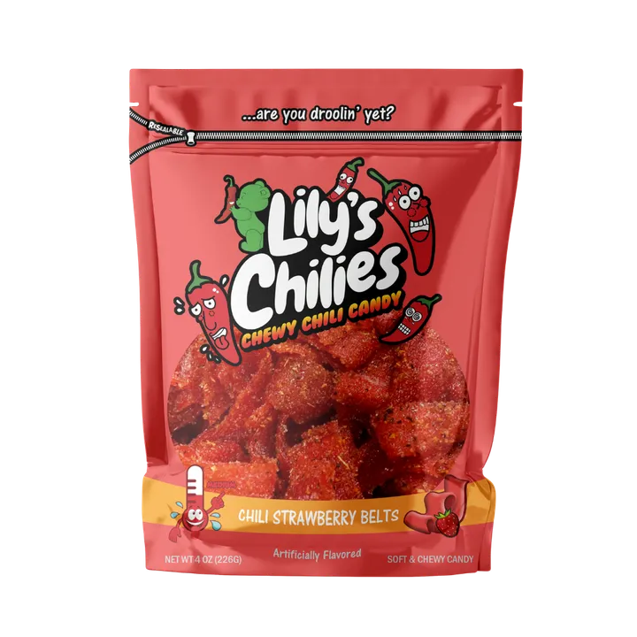 Lily's Chilies Strawberry Belts 4 oz