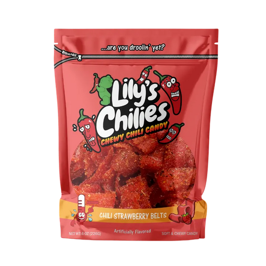 Lily's Chilies Strawberry Belts 4 oz